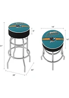 San Jose Sharks Foam Padded Pub Stool - Blue