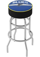 St Louis Blues Foam Padded Pub Stool - Blue