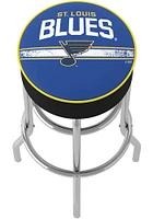 St Louis Blues Foam Padded Pub Stool - Blue
