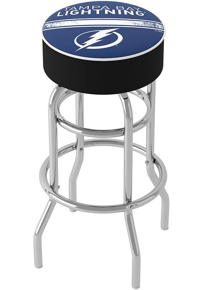 Tampa Bay Lightning Foam Padded Pub Stool - Blue