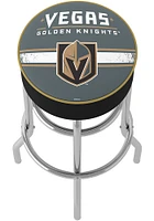 Vegas Golden Knights Foam Padded Pub Stool - Black