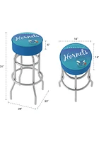 Charlotte Hornets Hardwood Classic Foam Padded Pub Stool - Blue