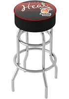 Miami Heat Hardwood Classic Foam Padded Pub Stool - Red