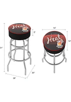 Miami Heat Hardwood Classic Foam Padded Pub Stool - Red