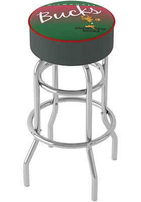 Milwaukee Bucks Padded Pub Stool