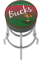 Milwaukee Bucks Padded Pub Stool