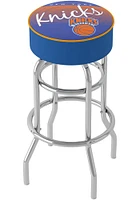 New York Knicks Hardwood Classic Foam Padded Pub Stool - Blue
