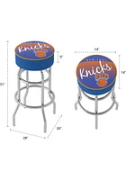 New York Knicks Hardwood Classic Foam Padded Pub Stool - Blue