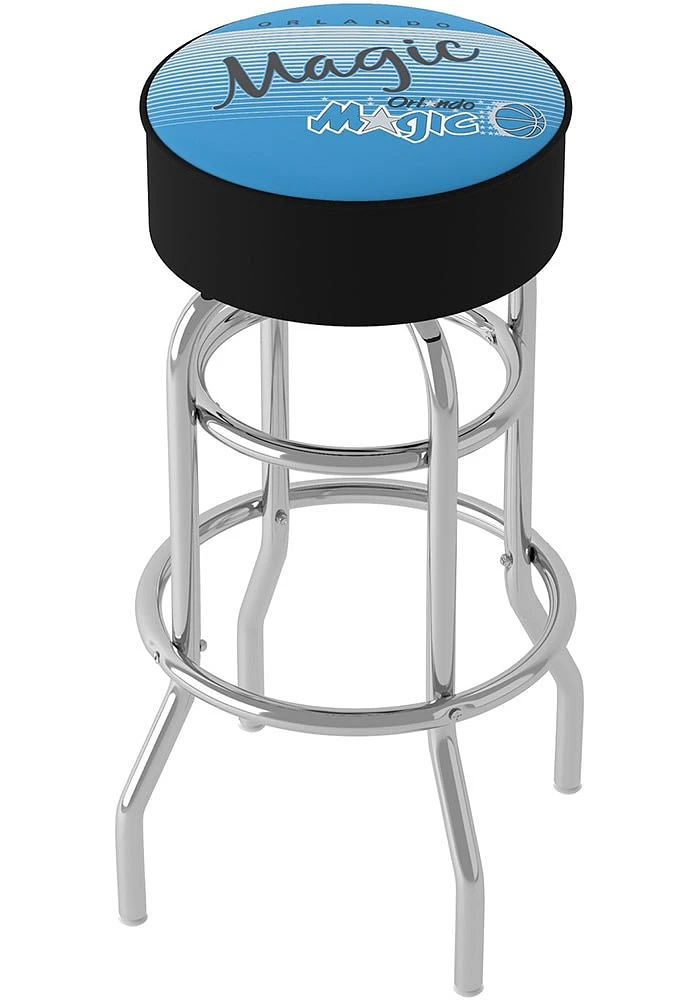 Orlando Magic Hardwood Classic Foam Padded Pub Stool - Blue