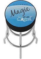 Orlando Magic Hardwood Classic Foam Padded Pub Stool - Blue
