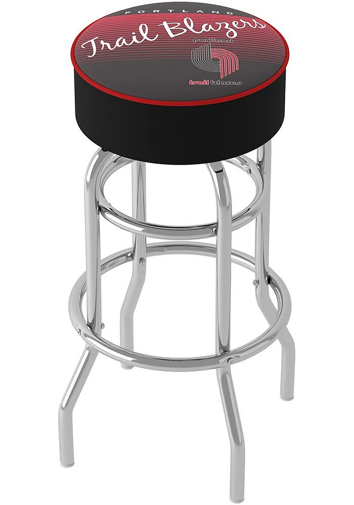 Portland Trail Blazers Hardwood Classic Foam Padded Pub Stool - Red
