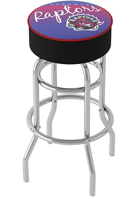Toronto Raptors Hardwood Classic Foam Padded Pub Stool - Red