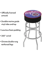 Toronto Raptors Hardwood Classic Foam Padded Pub Stool - Red