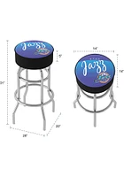 Utah Jazz Hardwood Classic Foam Padded Pub Stool - Blue