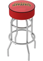 Atlanta Hawks Fade Foam Padded Pub Stool - Red