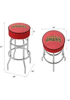 Atlanta Hawks Fade Foam Padded Pub Stool - Red