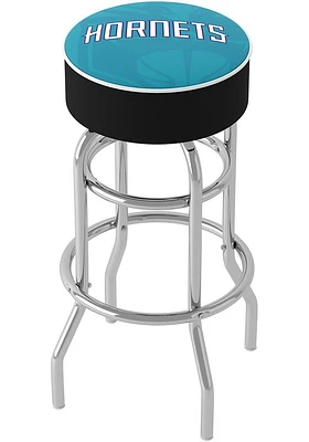 Charlotte Hornets Fade Foam Padded Pub Stool - Blue