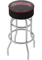Chicago Bulls Fade Foam Padded Pub Stool - Red