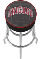Chicago Bulls Fade Foam Padded Pub Stool - Red