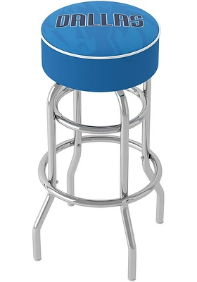 Dallas Mavericks Fade Foam Padded Pub Stool - Blue