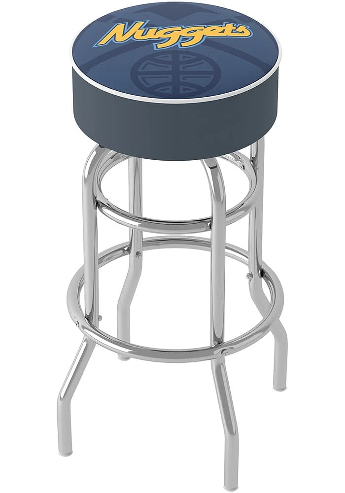 Denver Nuggets Fade Foam Padded Pub Stool - Yellow