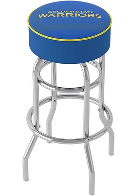 Golden State Warriors Fade Foam Padded Pub Stool - Yellow