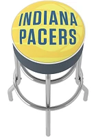 Indiana Pacers Fade Foam Padded Pub Stool - Yellow
