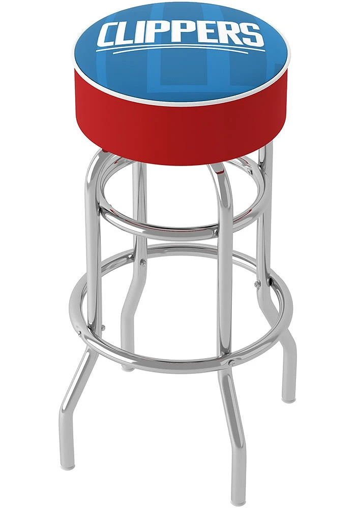 Los Angeles Clippers Fade Foam Padded Pub Stool - Blue