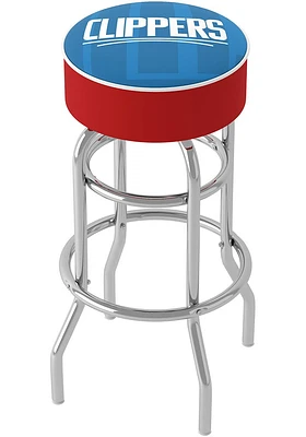 Los Angeles Clippers Fade Foam Padded Pub Stool - Blue