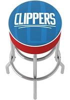 Los Angeles Clippers Fade Foam Padded Pub Stool - Blue