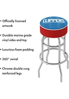 Los Angeles Clippers Fade Foam Padded Pub Stool - Blue
