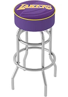 Los Angeles Lakers Fade Foam Padded Pub Stool - Yellow