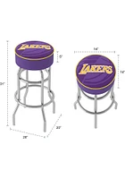 Los Angeles Lakers Fade Foam Padded Pub Stool - Yellow
