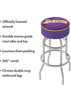 Los Angeles Lakers Fade Foam Padded Pub Stool - Yellow