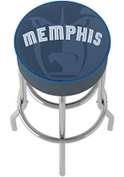 Memphis Grizzlies Fade Foam Padded Pub Stool - Blue