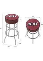 Miami Heat Fade Foam Padded Pub Stool - Red