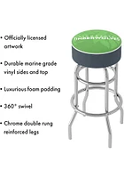 Minnesota Timberwolves Fade Foam Padded Pub Stool - Green