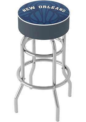 New Orleans Pelicans Fade Foam Padded Pub Stool - Blue