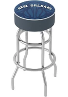 New Orleans Pelicans Fade Foam Padded Pub Stool - Blue