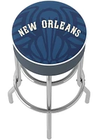 New Orleans Pelicans Fade Foam Padded Pub Stool - Blue