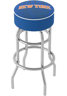 New York Knicks Fade Foam Padded Pub Stool - Blue