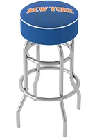 New York Knicks Fade Foam Padded Pub Stool - Blue