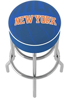 New York Knicks Fade Foam Padded Pub Stool - Blue