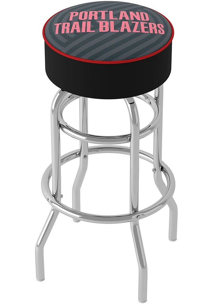 Portland Trail Blazers Fade Foam Padded Pub Stool - Red