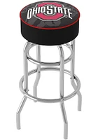 Ohio State Buckeyes Fade Foam Padded Pub Stool - Red