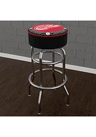Detroit Red Wings Throwback Foam Padded Pub Stool - Red