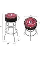 Montreal Canadiens Throwback Foam Padded Pub Stool - Red