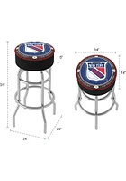 New York Rangers Throwback Foam Padded Pub Stool - Blue