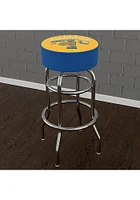 Golden State Warriors 4x Champions Foam Padded Pub Stool - Yellow