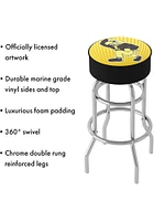 Iowa Hawkeyes Herky Foam Padded Pub Stool - Yellow